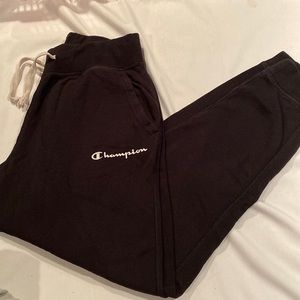 Champion fleece track pant